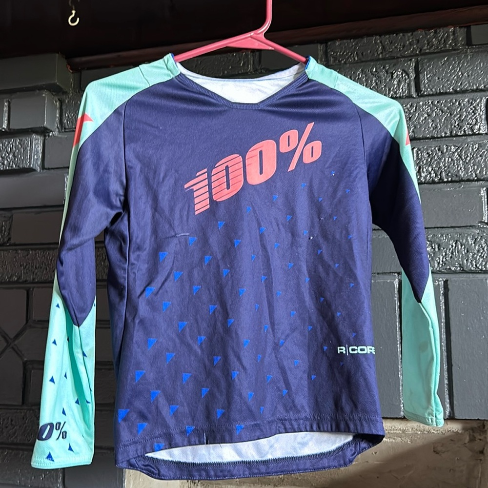 100% R-core youth mountain bike kit